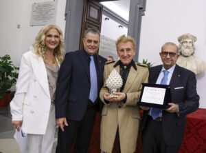Da sinistra Manuela Biancospino, Roberto Rossi, Dario Salvatori e Guido D'Amico